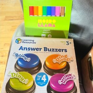Learning Resources Answer Buzzers Set - Multicolor